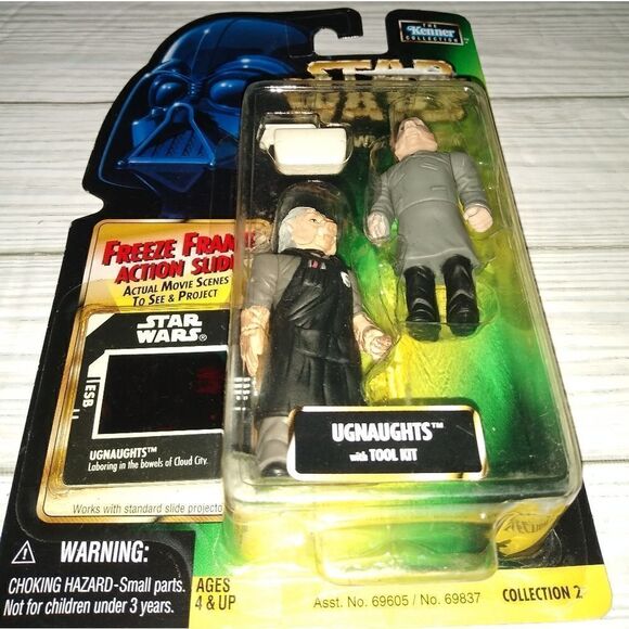 Star Wars Power of the Force Ugnaughts Freeze Frame Vintage 1998 Kenner New - Picture 7 of 9